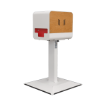 Cassette with stand for dye-sublimation printers Cassette with stand for dye-sublimation printers