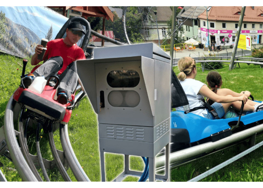 Entertainment Speed Camera - Photo Installation